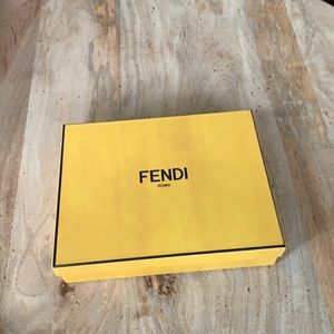 FENDI gift box w/silk paper - small